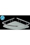 25-171 - Karmi̇na Glass Oval Sponge Dish Single 18*18