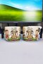 كوب فاخر من السيراميك مطبوع عليه Razor Genshin Impact (قطعة واحدة) على شكل حرف T بمقبض أسود خاص V5T - 2