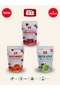 Strawberry-Date-Apple Freeze Dry Fruit Chips 3-Pack Natural Snack