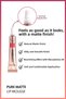 Pure Matte Lip Mousse 50 Cherry Wine Velvety Matte Liquid Lipstick - Red - 2
