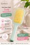 Soft-Tipped Hair Combing Brush - Detangling Anti-Static Hairbrush with Massage Effect, for All Hair Types