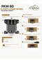 Pkm 80 Sliding Cabinet Door and Wardrobe Sliding Door Wheel - 4