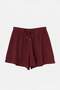 Plum Wide-Leg Skirt Look Plus Size Shorts & Bermuda Tbbss26Ap00036 - 4