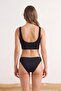 Black Bralette Covered Bikini Top Tbess26Bu00028 - 3