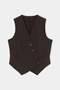 Brown Cross-Closure Vest Tdrss26Ye00006 - 4