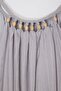 Gri Örme İp Askılı Boncuk Yaka Detaylı Bluz Geniş Paça Pantolon TDRSS26AU00088 - 6