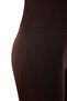 Koyu Kahverengi Seamless/Dikişsiz Push Up Tam Boy Örme Spor Tayt THMAW25TY00003 - 12