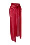 Red*003 Animal Midi Woven 95% Polyester,5% Elastane Pareo Tbess26Pr00006 - 5