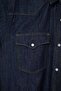 Gece Mavisi Önü Cepli Erkek Denim Gömlek TMNAW27GO00011 - 8