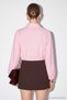 Pembe Kelebek Broşlu Şifon Bluz TDRSS26BZ00134 - 4