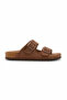 Fuga Comfort Taba Unisex Double Buckle Slippers – Orthopedic, Lightweight, Non-Slip Sole