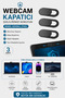 Webcam Camera Concealer Computer Tablet Phone Laptop Privacy Attachment