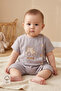 - 100% Cotton Muslin Baby Romper - 2