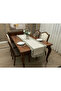Linen Ruffle Runner Tablecloth 40 X 140 - 2