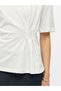 Tricou cu încrețituri laterale - 5