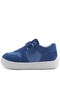Bob Genuine Leather Blue Barefoot Velcro Elastic Baby Sneaker Shoes - 5