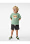 Cotton Crew Neck Short Sleeve Printed Oversized T-Shirt