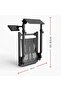 Foldable Racing Wheel Stand with Shifter Mount Adjustable Sim Cockpit for G29 G923 G920 T30 - 4