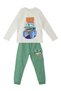 Monster Truck Boys' Pocket Detailed T-Shirt and Pants Set - 3