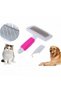Cat Dog Comb Hair Removal Collector Comb Set Grooming Brush Brush Collector Care Set with Wire - 4