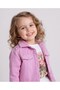 Girl's 3-Piece Set with Denim Jacket and Tutu Skirt, 2-5 Years Old, Pink - 2