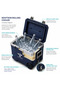 Portable Cooler Box NIB-8185BE – Wheeled, Lightweight & Foldable handle, Easy-Carry Travel - 5