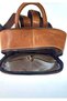 Genuine Leather, Unisex, 3 Compartments, Wick Frame, Tablet, Hand and Backpack, Real Leather Bag - 5