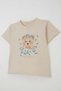 Girls' Tights Set, Queen of Flowers, Cute Teddy Bear Print, 5-10 Years, Beige - 8