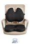 Orthopedic Lumbar and Seat Cushion for Car Seat - Comfortable Driving - 3