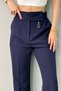 Ribbed Detailed Waist Trousers - 2