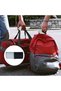 Black and White Car Handle Cover 4 Pieces – Faux Leather Car Roof Handle Cover, Stylish and Protective - 2