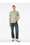 Cotton Short Sleeve Crew Neck Back Printed T-Shirt