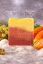 Natural Handmade S.0.S Soap Made from Pure Oils (Mighty Pomegranate-St. John's Wort-Calendula Oil) 110 Gr - 3