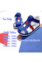 Orthopedic Baby Boy and Children Sandals Ebgcm2406 Navy Blue White Red - 5
