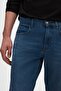 Ds Damat Comfort Fit Blue Straight Jean Jeans Five-Pocket Washable Denim Trousers - 6
