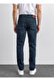 Dark Navy Slim Fit Denim Pants - 4