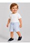 Striped 6-18 Months Shorts - Blue