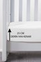 |   100% Cotton Liquid-Proof Baby Mattress Protector Mattress Cover |   Crib Nursery Bed Mattresses |   Full Edge Fitted Sheet - 4