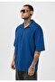 Basic Zipper Collar T-Shirt - 4