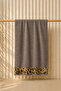 Leopard Beach Towel 100% Cotton Certified Sea & Pool Towel Brown 70X140Cm - 6