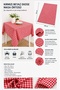 Checkered Tablecloth, Picnic Cover, Multi-Purpose Cover 140 X 150cm - 2