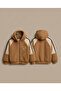 Children's Winter Plush Coat Zipper Teddy Bear Embroidery Jacket - 2