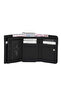 Black Genuine Leather Women's Wallet - S1Cb00005798-A41 - 2