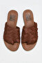 Taba Leather Women's Flip Flops Slipper 01Wq0501