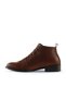 Tan Leather Women's Flat Boots 01Wt2401 - 3