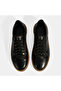 Men's Black Lace-Up Leather Sports Shoes - 7