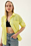Basic Oversize Front Pocket Shirt - 6