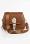 Jn-45 Women's Baguette Bag Handbag Shoulder Bag Tan - 4