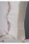 Petra Embroidered Cotton Satin Duvet Cover Set - Cream - 2