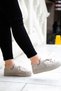 Women's Casual Sneaker Breathable Lace-up Flexible Sports Shoes Heel 2.5 cm - 3
